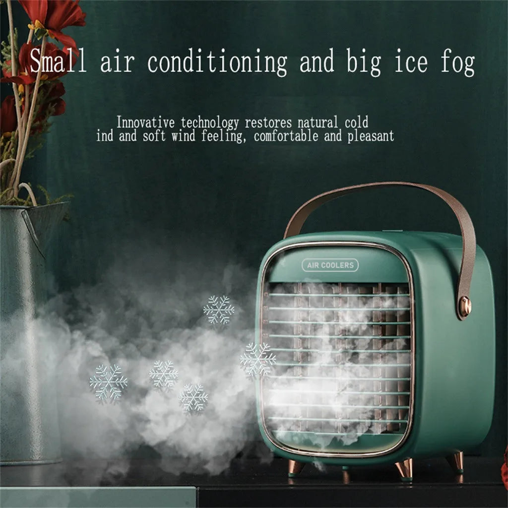 2025 Portable Car Air Cooler Fan Water Cooling Fan Portable Air Conditioner Mobile Car Electrical Air Conditioning For Home Offi