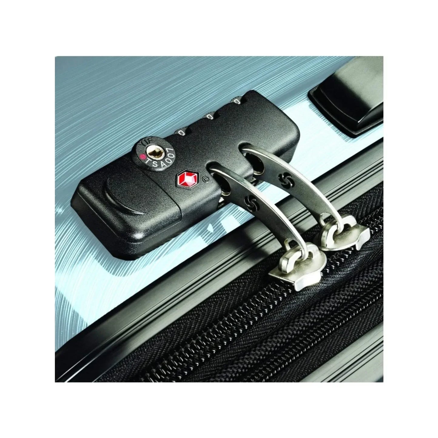 Winfield 2 Hardside Luggage with Spinner Wheels, Ice Blue, 3-Piece Set (20/24/28)