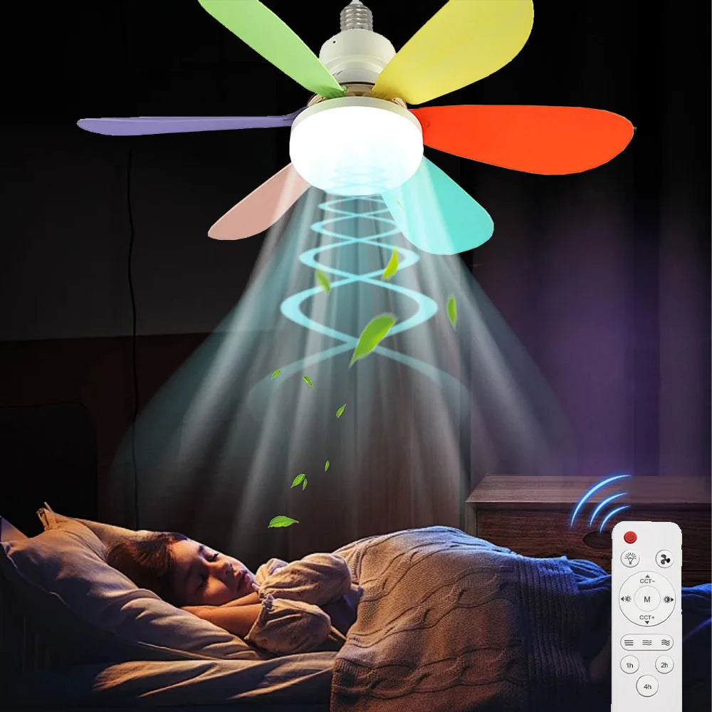 Modern Ceiling Fan Sealing Fan Apartment Bedroom Living Room Interior Air Circulation Ceiling Circulator Circulite