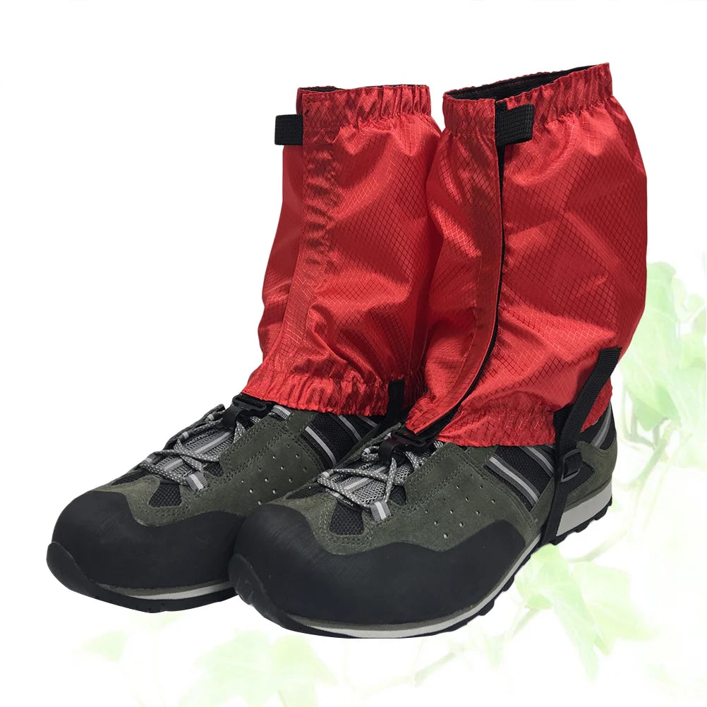 Waterproof Breathable Adjustable Outdoor Gaiters Snow Gaiters For Walking Climbing Leg Warmers Ankle Gaiter Fitness Body