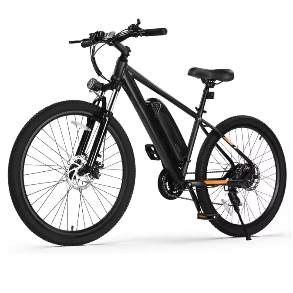 Electric Bike - 21-Speed Mountain Lightweight Ebike with Peak 750W 22MPH Brushless Motor, 375Wh Removable Battery