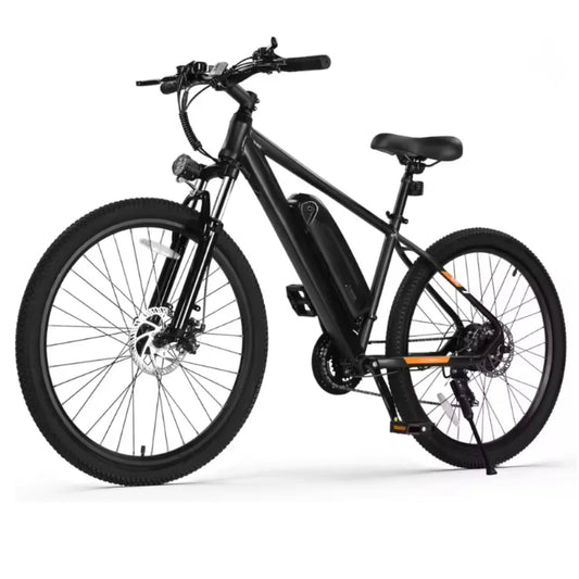 Electric Bike - 21-Speed Mountain Lightweight Ebike with Peak 750W 22MPH Brushless Motor, 375Wh Removable Battery