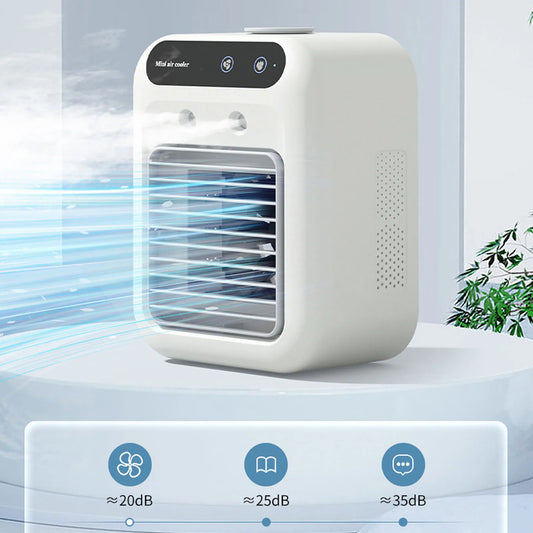 Portable Air Conditioner Professional Efficient Cooling Long Lasting Spray 500ml Water Tank Small Air Cooler for Room Office