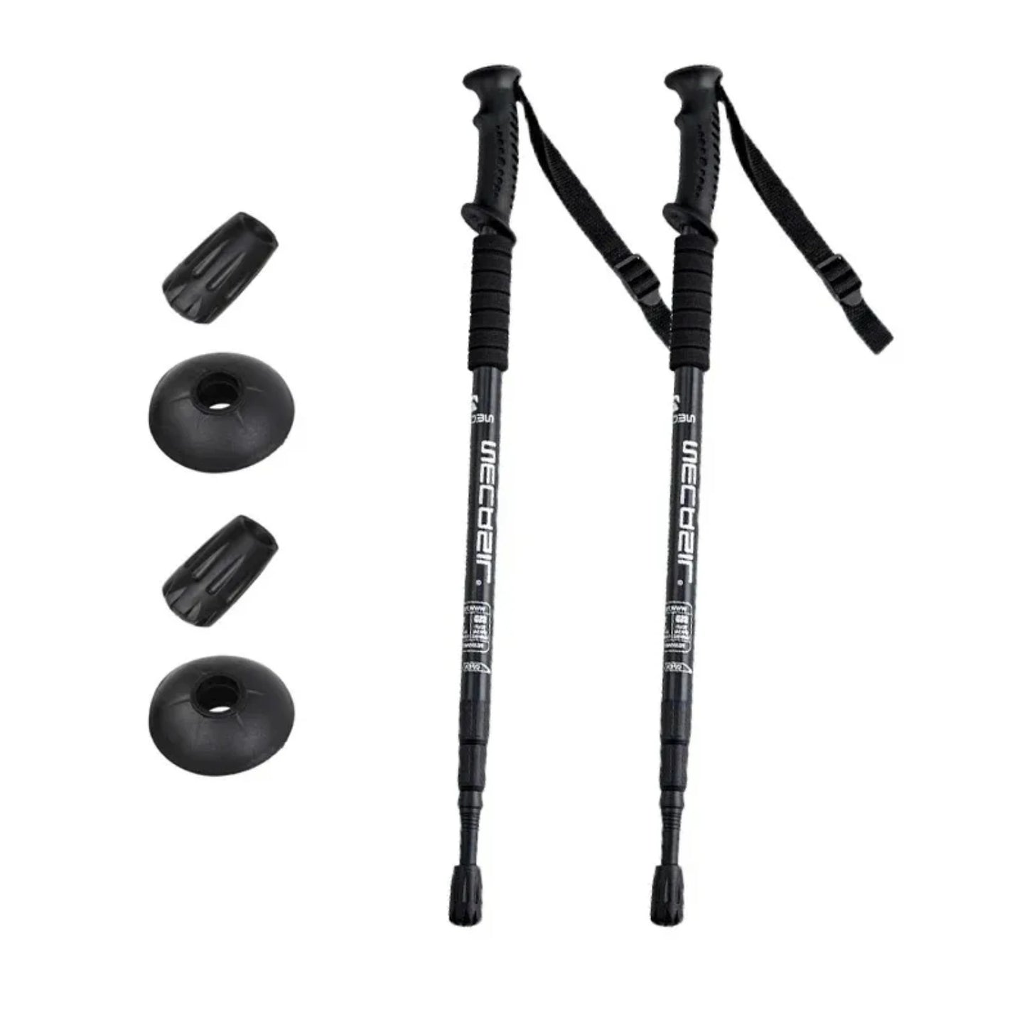 Aluminium Alloy Trekking Poles Ultralight Adjustable slip Nordic Walking Sticks Adult Hiking Canes Telescopic Alpenstocks