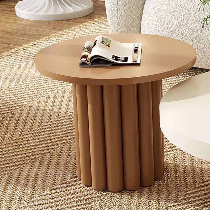 Cute Modern Coffee Tables Premium Space Saving Luxury Round Side Table Aesthetic Minimalist Mesa De Centro De Sala Furniture