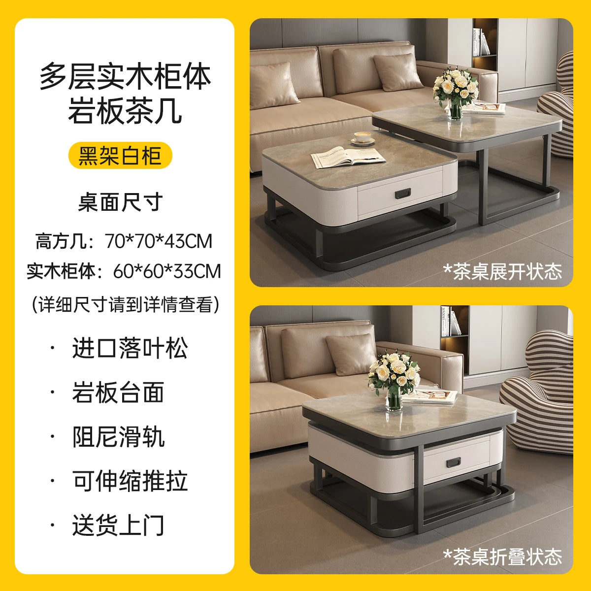 Small Space Saving Coffee Table Aesthetic Cheap Minimalist Unique Italian Clear Side Table Writing Meubles Ornaments Home Decor