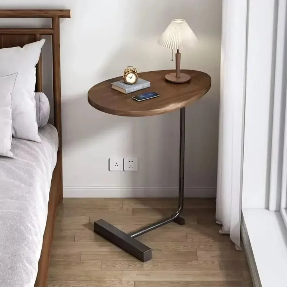 Coffee Tea Table Side Table C-Shaped Sofa Simple Mobile Storage Desk Bedside Corner Small Sofa Sides Cabinet Family Tea Tables