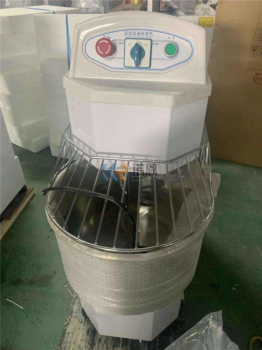 Commercial Pizza Dough Mixer Machine 20L/30L/40L Double Spiral Mixer Flour Mixer Bakery Machine