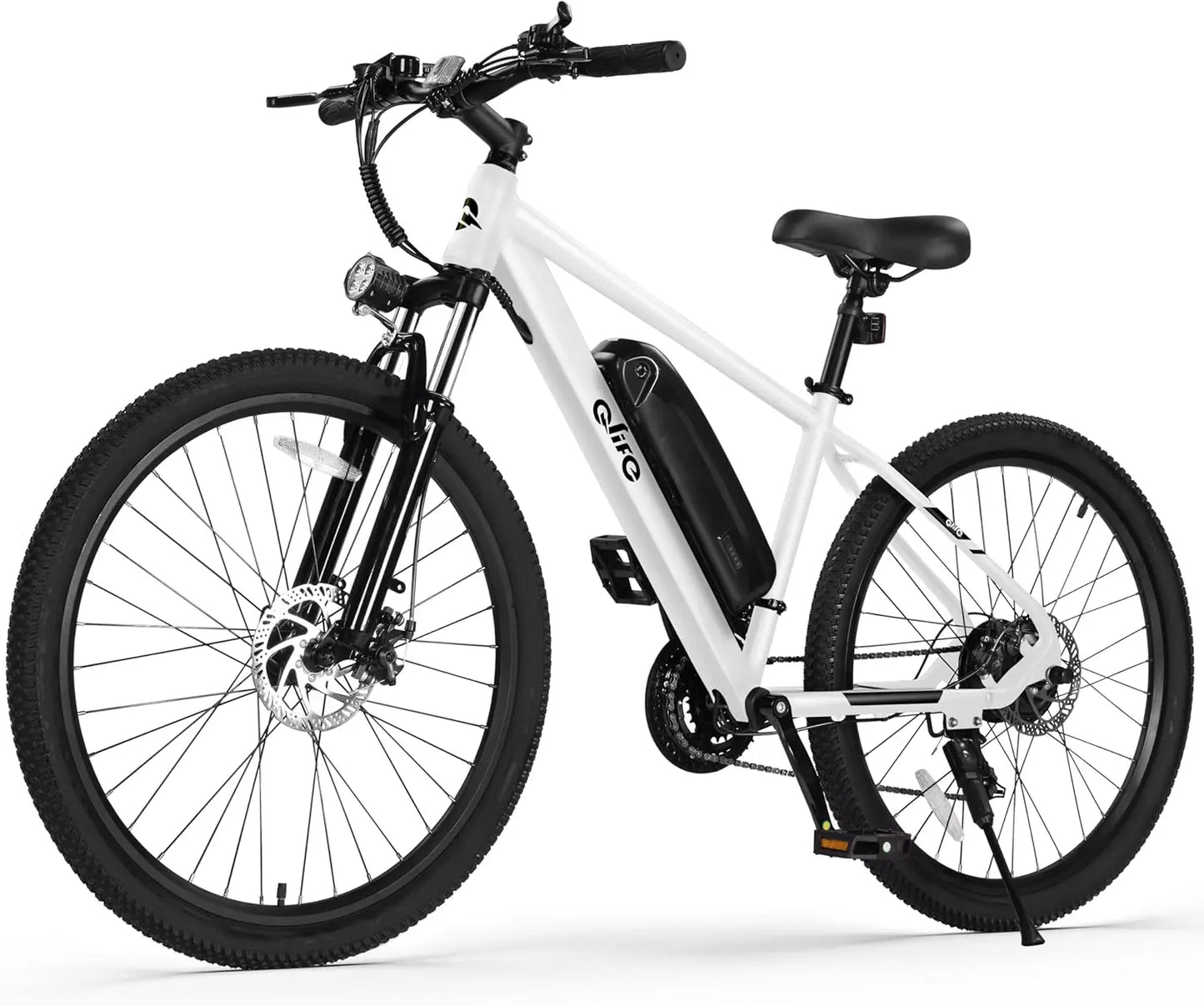 Speed Mountain Light Electric Bicycle, equipped with a peak 750W 22MPH brushless motor and a 375Wh detachable battery