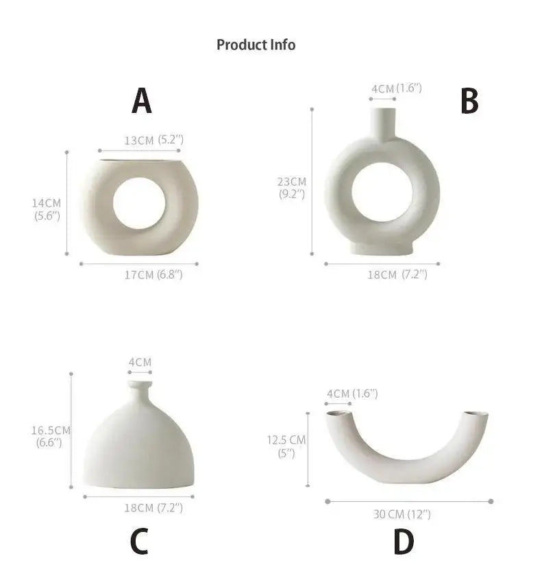 The circular minimalist beautiful ceramic unique handmade vase is perfect for your anniversary family day and Christmas