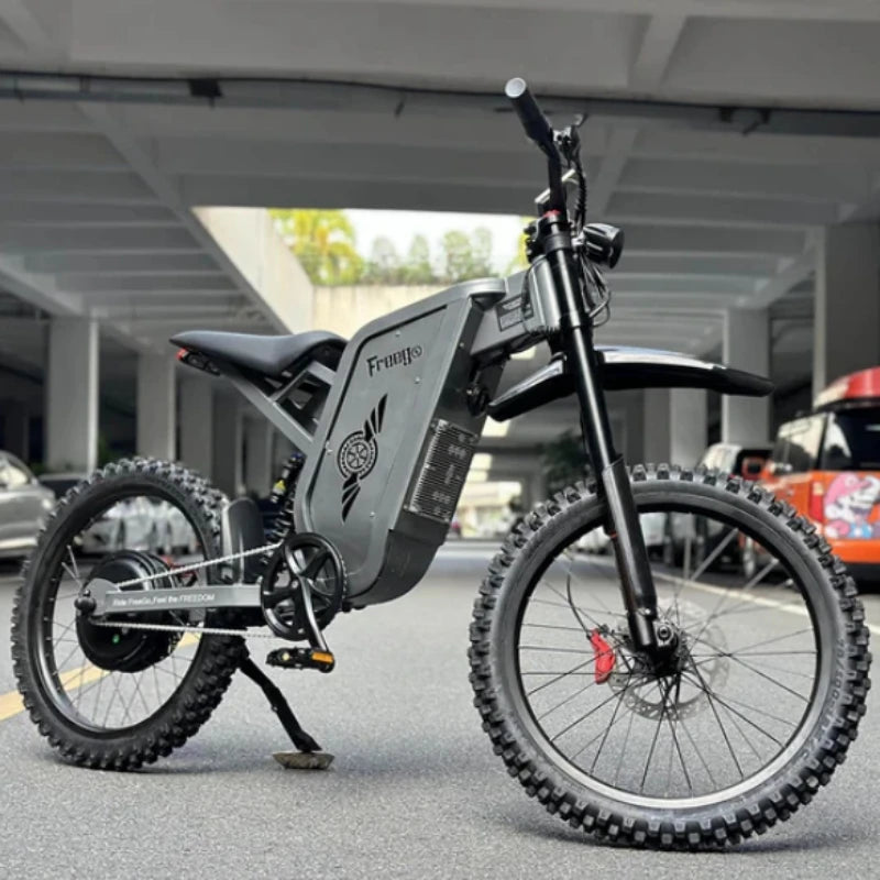 Freego X2 Pro Electric Dirt Bikes 6000w(Peak) Electric Motorcycle for Adults 60V 30Ah Removable Battery Electric Mountain Bikes