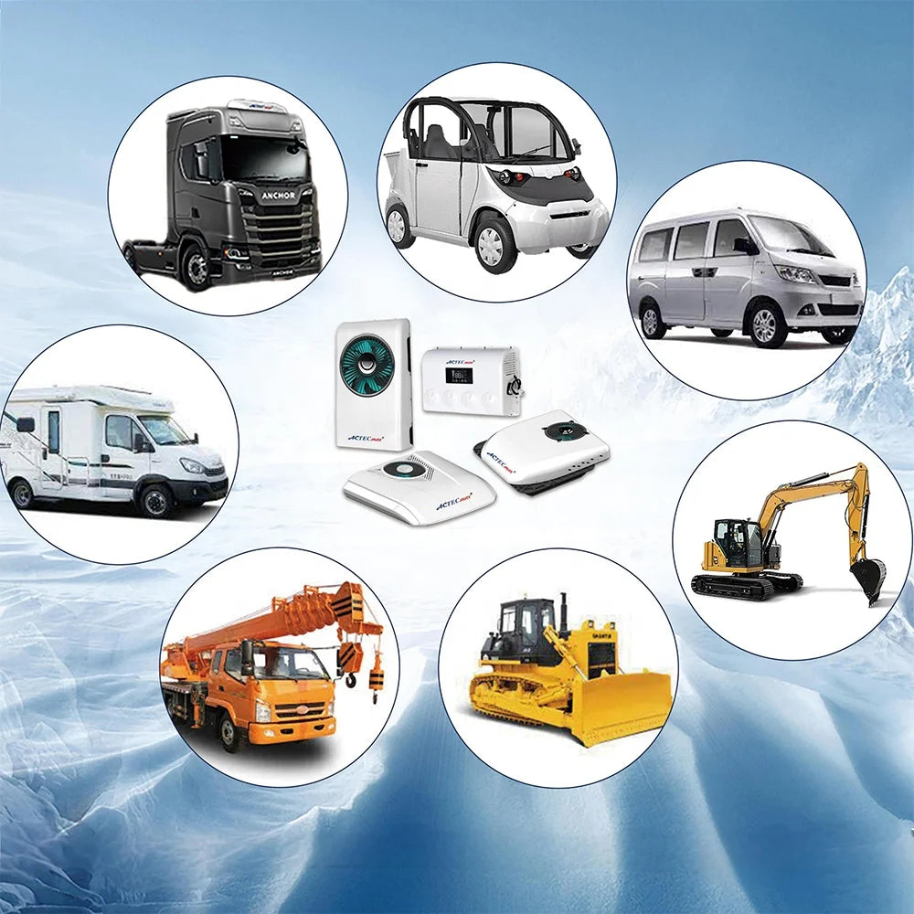 Parking Air Conditioner AC.161.097 32A 24V 2800W Portable AC System for Cars Overhead Integrated Machine