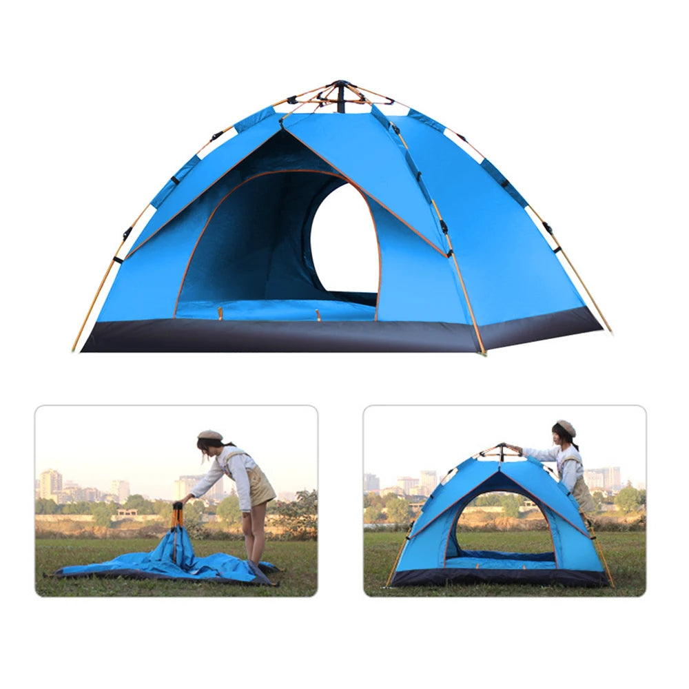 Outdoor Up Tent Water-resistant Portable Instant Camping Tent for 1-2 People Family Tent instant up tent camping tent