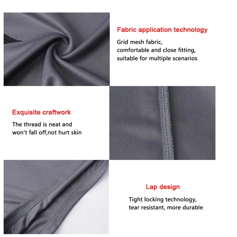 Cycling Half Face Mask Scarf Cover Outdoor Breathable Fishing Hiking Motorcycle Scarf Riding Biker Windproof Neck Gaiter