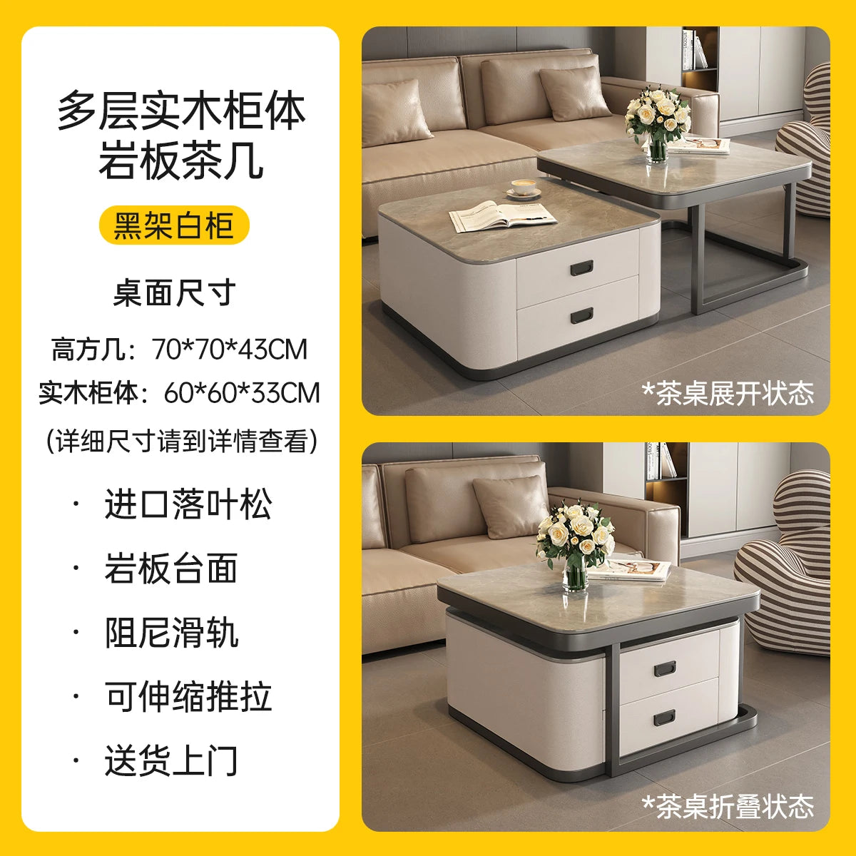 Small Space Saving Coffee Table Aesthetic Cheap Minimalist Unique Italian Clear Side Table Writing Meubles Ornaments Home Decor