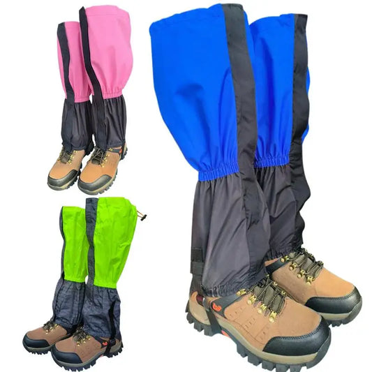 Outdoor Skiing Camping Hiking Climbing Waterproof Anti-sand Windproof Snow Leg Gaiters Lightweight Shoe Gaiters for Men Women