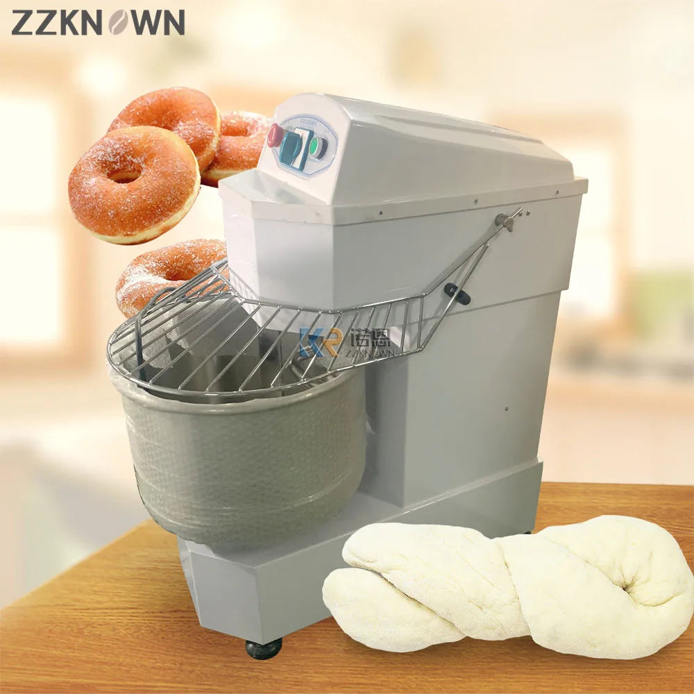 Commercial Pizza Dough Mixer Machine 20L/30L/40L Double Spiral Mixer Flour Mixer Bakery Machine