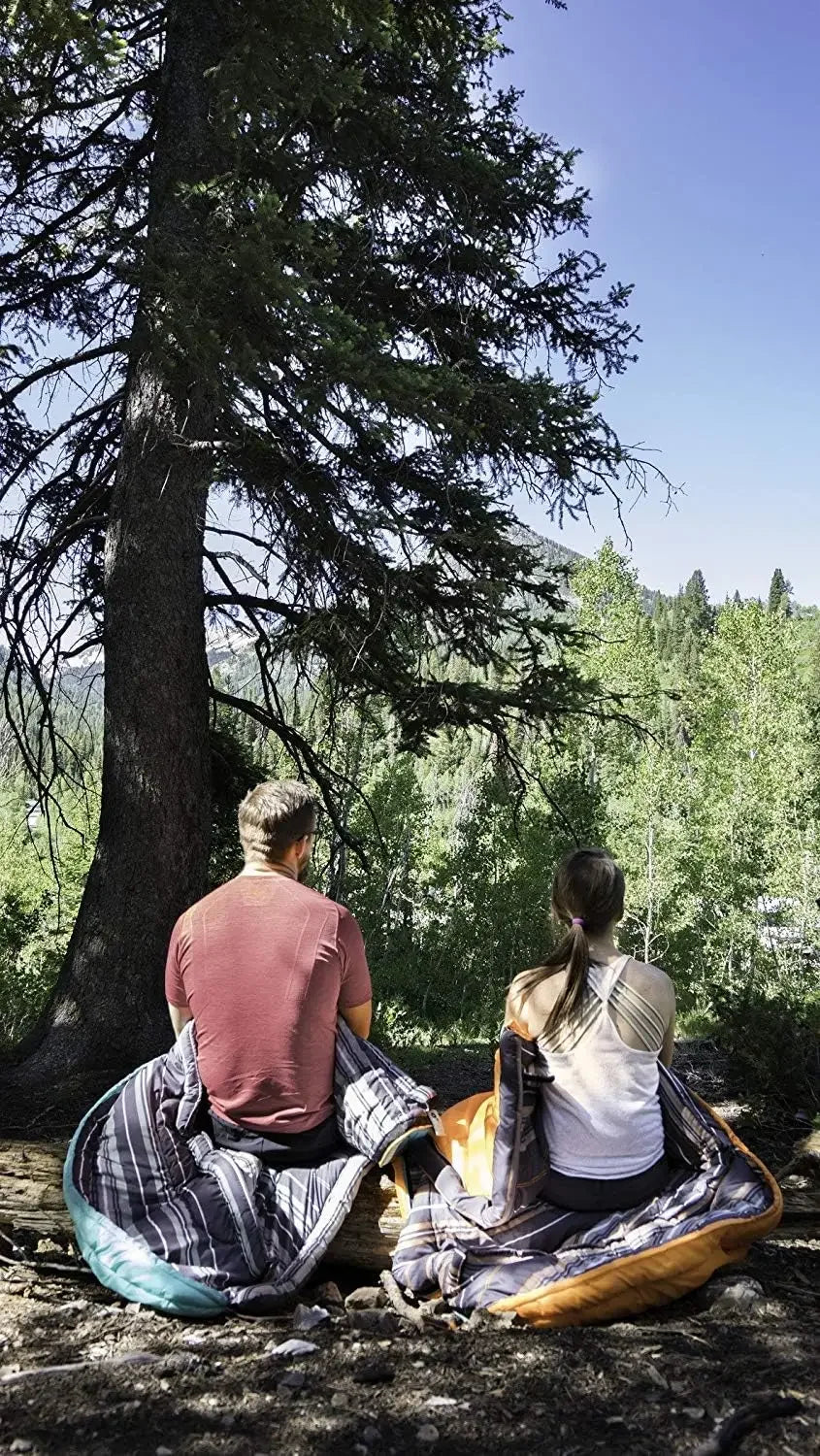 All Weather Bag for Adults and Kids, Camping Made Easy and Warm, Travel Sack Included Sleeping Bags