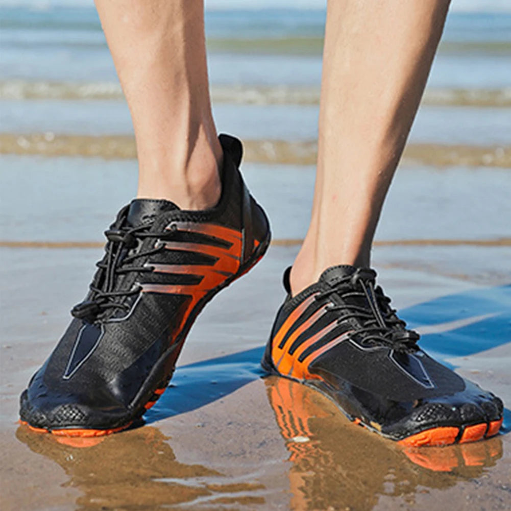 Wading Shoes Barefoot Diving Shoes Quick Dry Beach Shoes Anti Slip Hiking Walking Shoes Breathable for Fishing Diving Surfing
