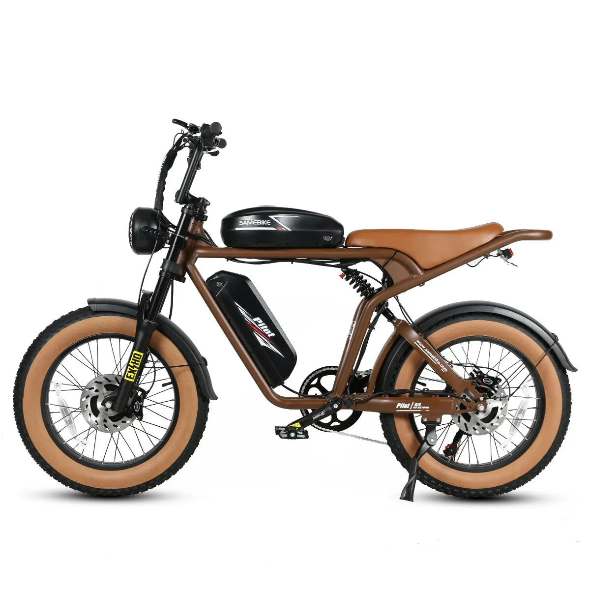 SAMEBIKE Electric Bicycle M20-III 20" 48V 32AH 2000W Motor Electric  Bike 60KM/H Max Speed Motorcycle Style E-bike