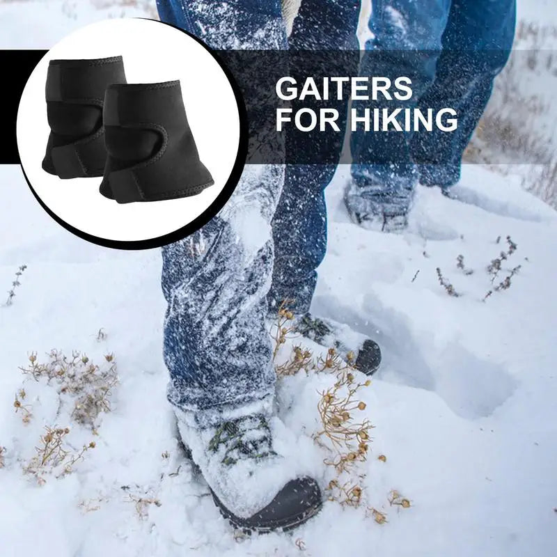 Leg Gaiters For Men Trail Gaiters Boot Protection Trail Gaiters Mud Snow Protection Foot Strap Multi-Purpose Lightweight Hunting