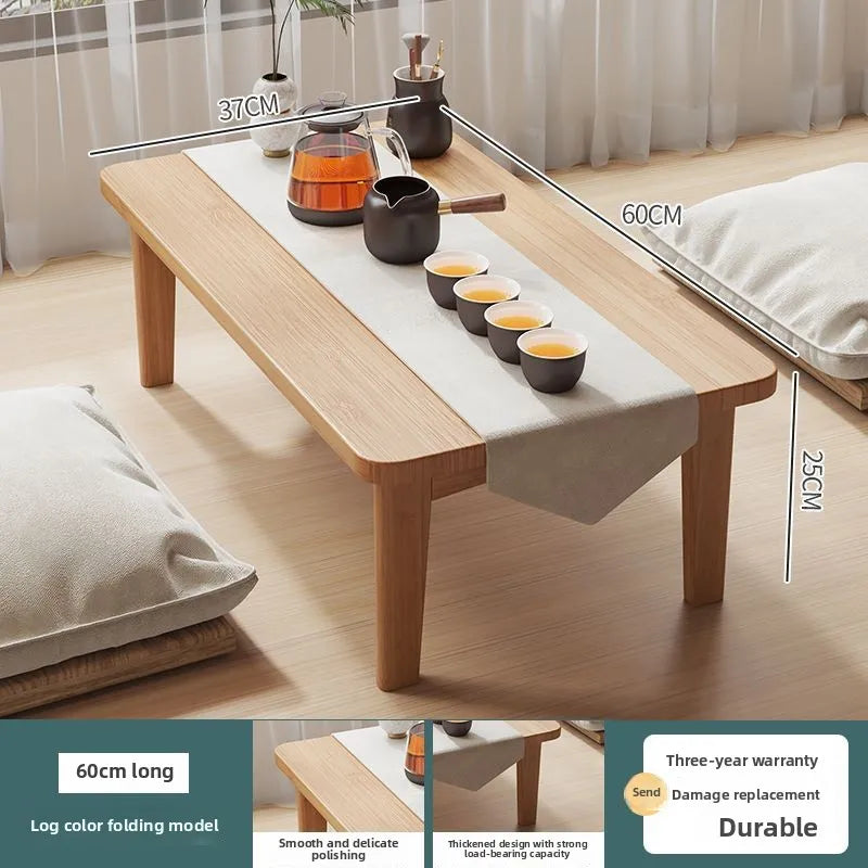 Folding Coffee Table Small Table For Living Room Tea table Bay Window Table Bedroom Table Study Table Low Table