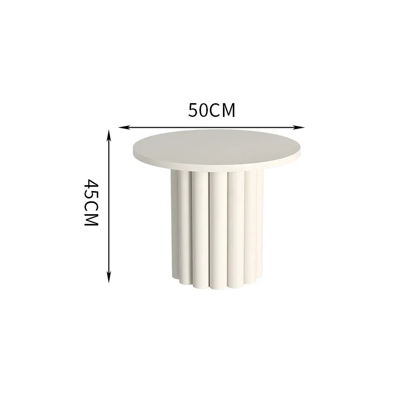 Cute Modern Coffee Tables Premium Space Saving Luxury Round Side Table Aesthetic Minimalist Mesa De Centro De Sala Furniture