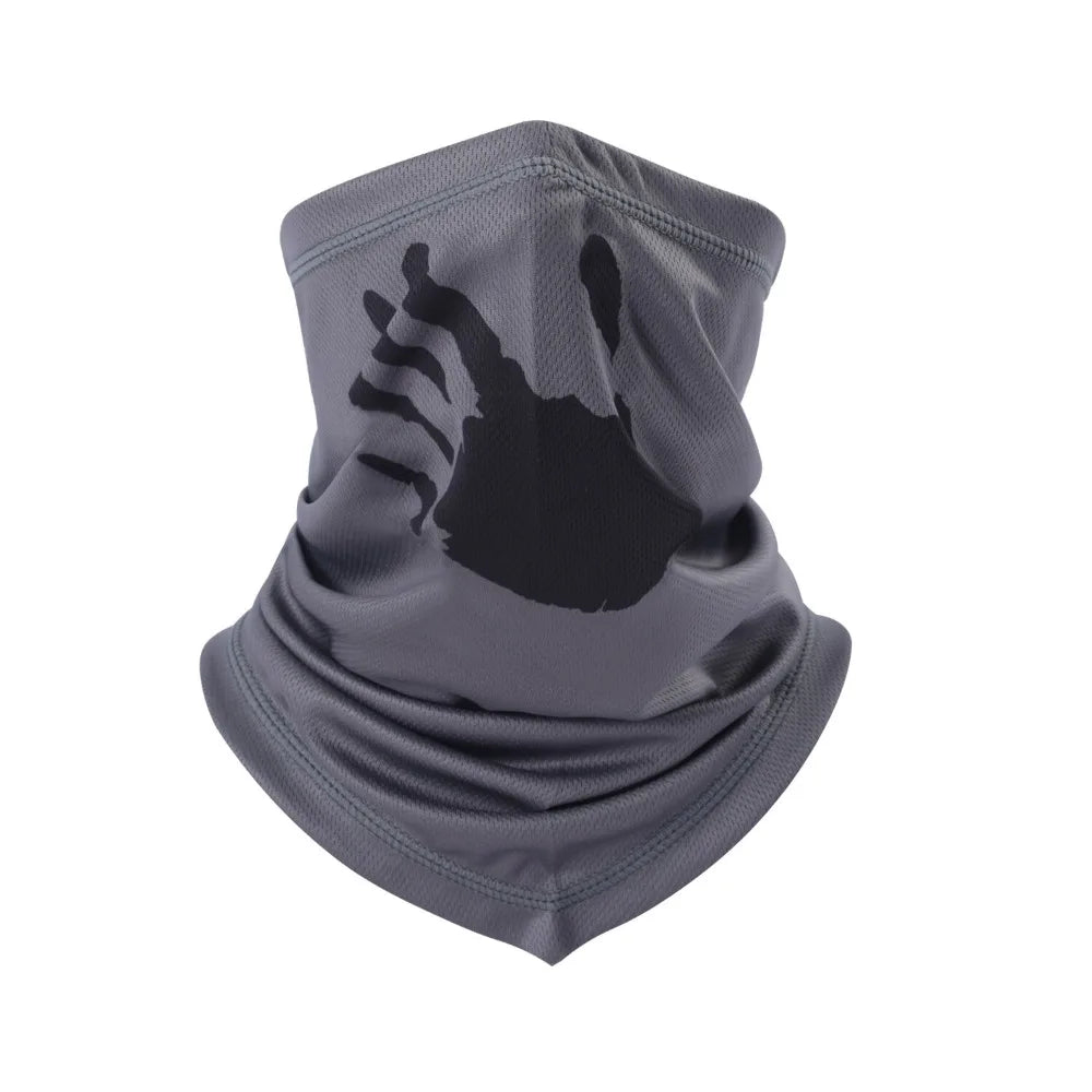 Cycling Half Face Mask Scarf Cover Outdoor Breathable Fishing Hiking Motorcycle Scarf Riding Biker Windproof Neck Gaiter