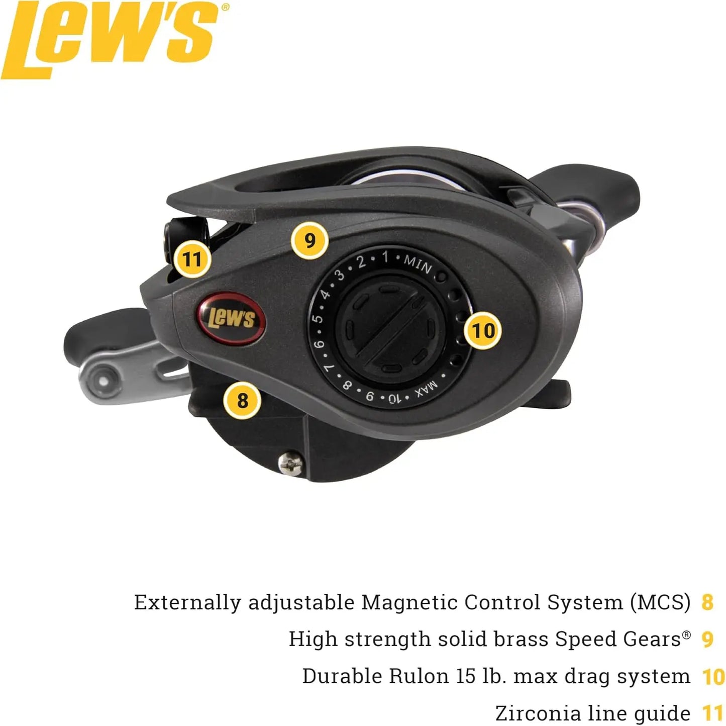 Speed Spool LFS Baitcast Reel