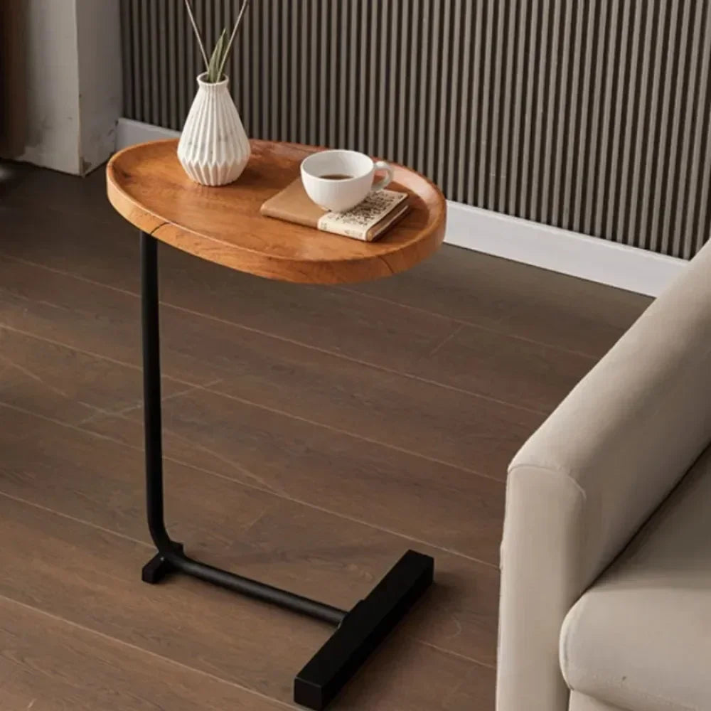 Coffee Tea Table Side Table C-Shaped Sofa Simple Mobile Storage Desk Bedside Corner Small Sofa Sides Cabinet Family Tea Tables