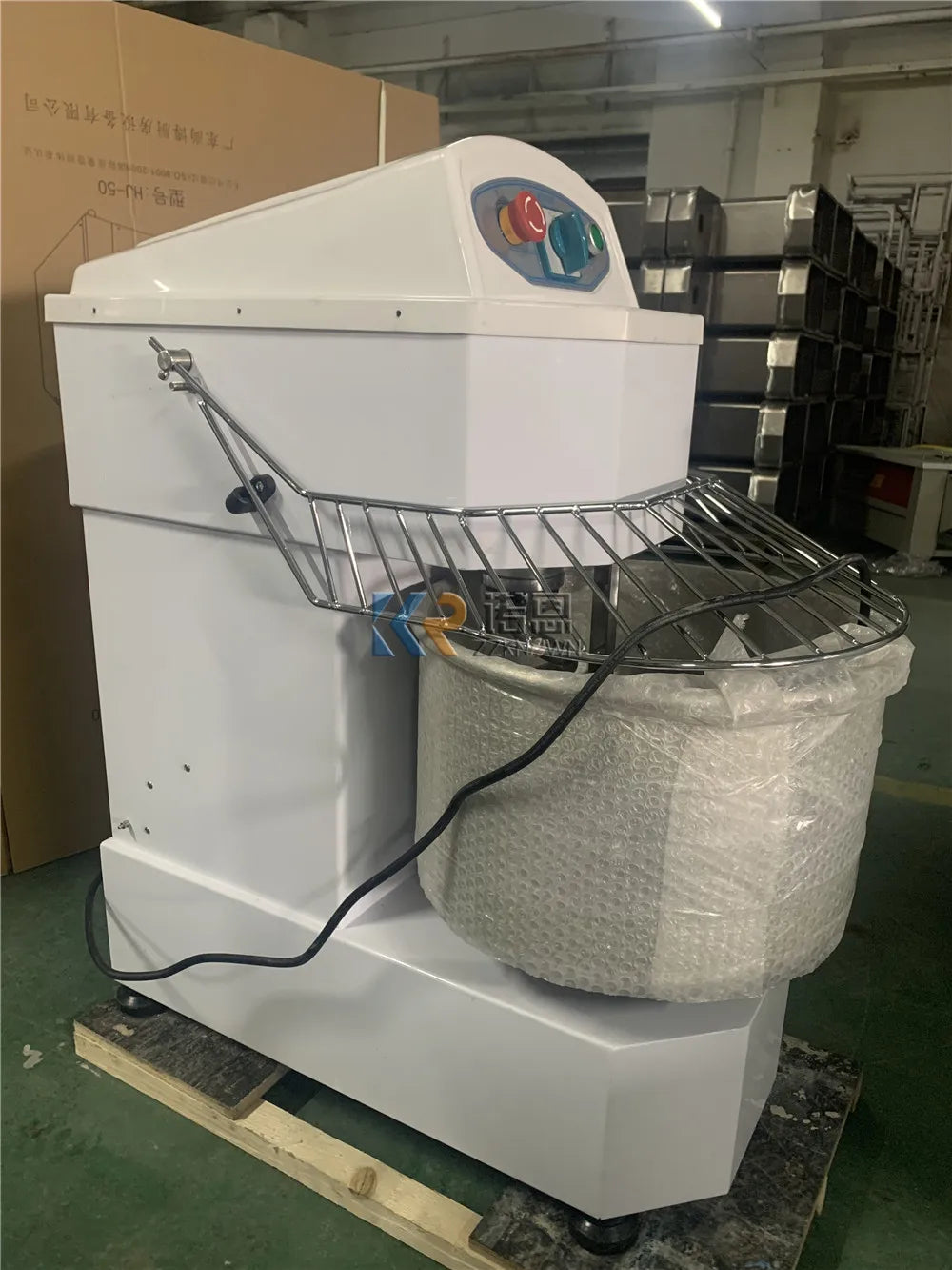 Commercial Pizza Dough Mixer Machine 20L/30L/40L Double Spiral Mixer Flour Mixer Bakery Machine