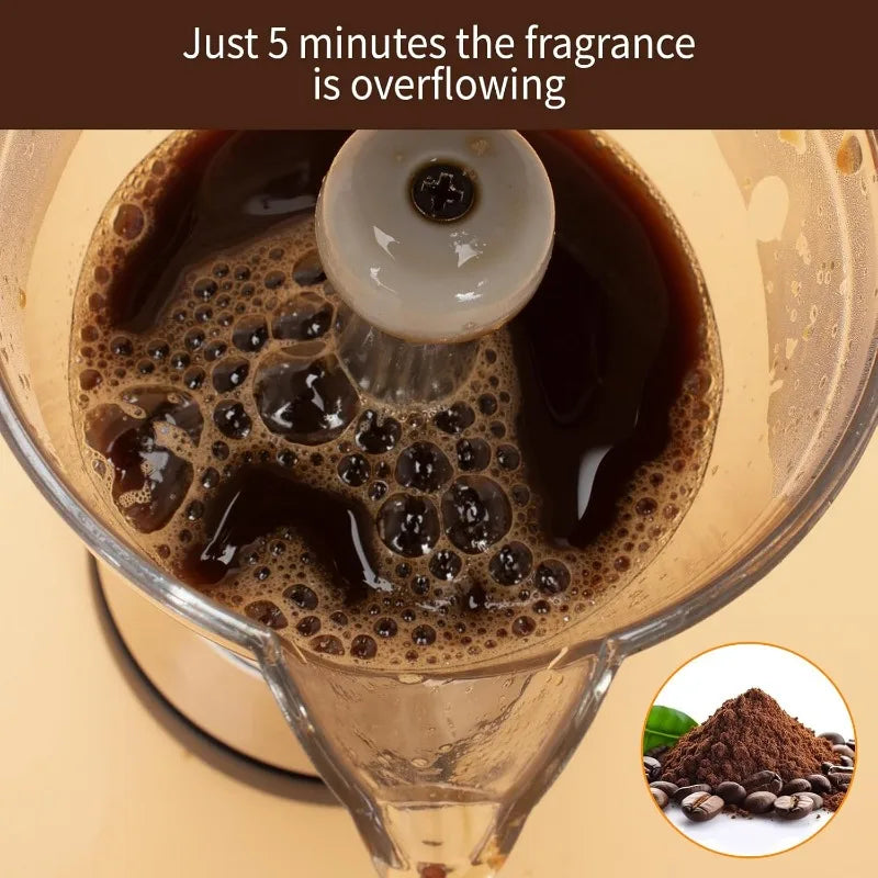 Modernas Moka Pot, Italian Coffee Espresso Machine, 6 Cup Cuban Coffee Maker with Detachable Base & Overheat Protection, Greca