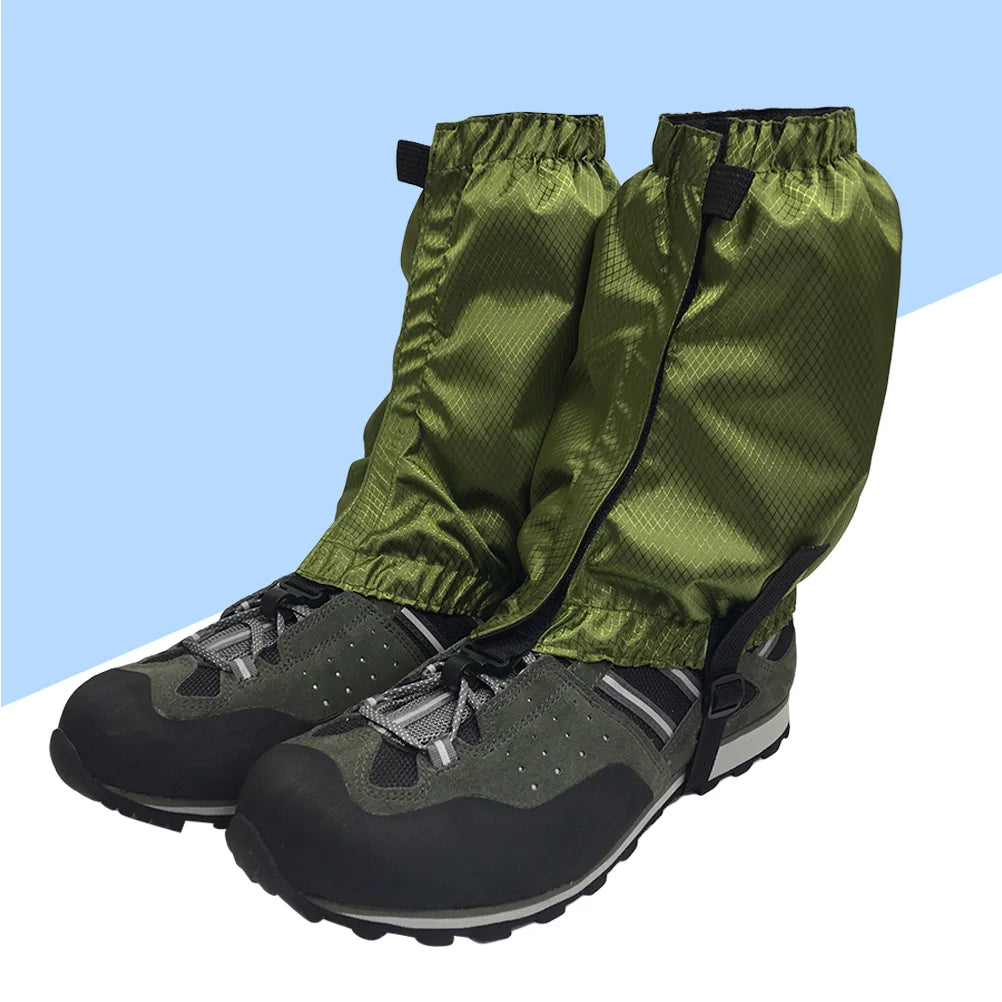 Waterproof Breathable Adjustable Outdoor Gaiters Snow Gaiters For Walking Climbing Leg Warmers Ankle Gaiter Fitness Body