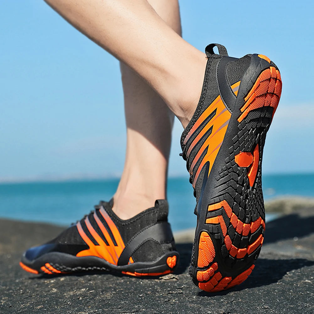 Wading Shoes Barefoot Diving Shoes Quick Dry Beach Shoes Anti Slip Hiking Walking Shoes Breathable for Fishing Diving Surfing