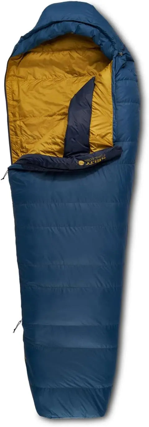 Kelty Cosmic 20 Down Mummy Sleeping Bag for Backpacking, Campers, 550 Fill Power, Recycled Fabrics with PFAS-Free DWR