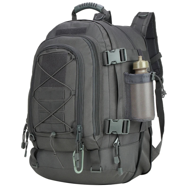 65L Outdoor Tactical Backpack Men's Outdoor Hiking Bag Large Capacity Military Army Bags Travelling Camping Rucksack
