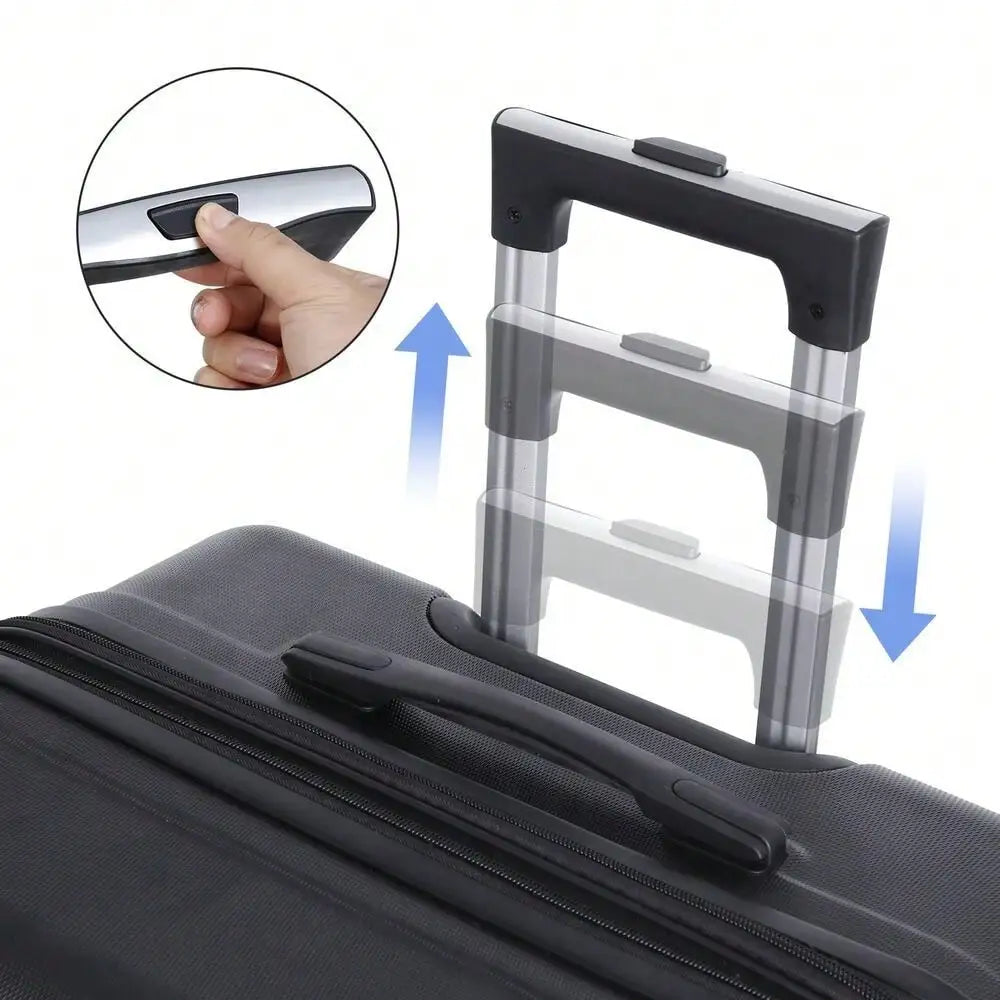 Hardside Carry On Spinner Suitcase Luggage Expandable with Wheels 21"/26"/30"