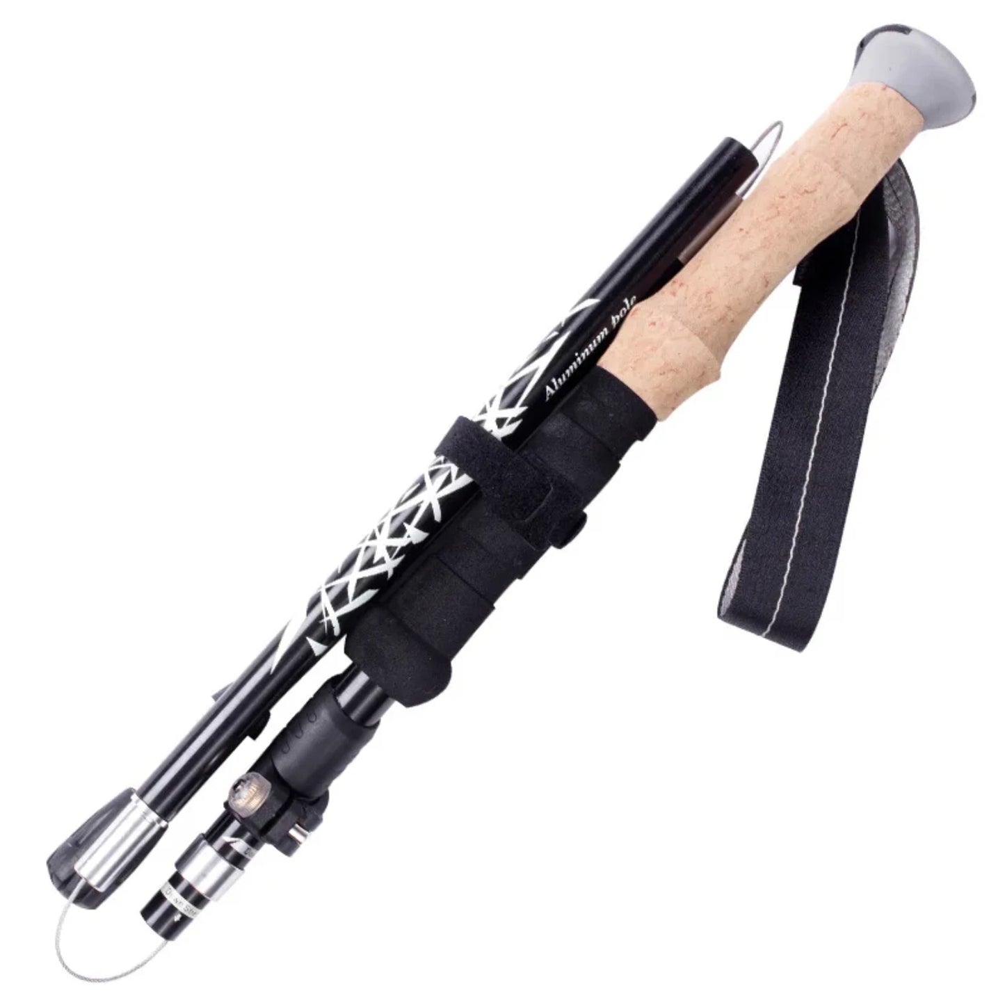 Ultra Light Weight Trekking Poles Folding Hiking Sticks Aluminium Alloy Walking Cane Climbing Hiking Poles Hiking Accessories