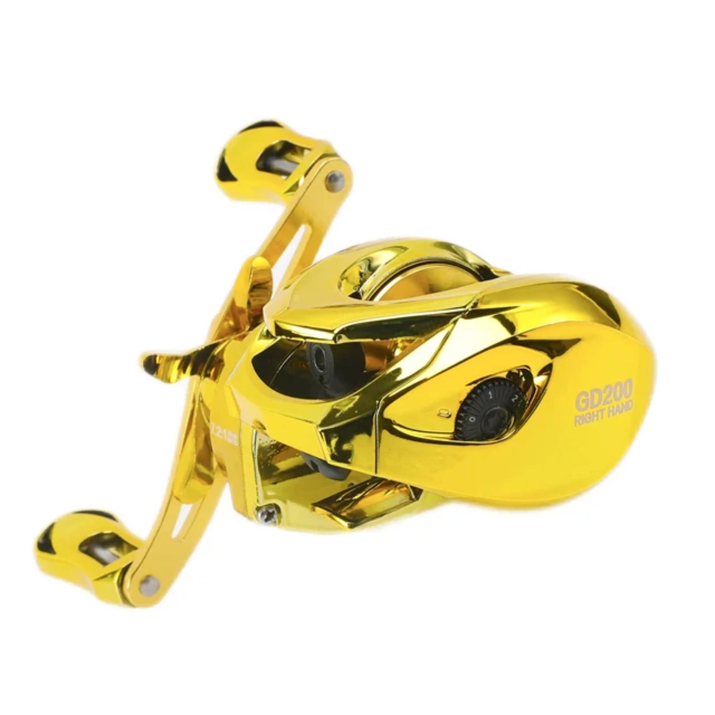 GD Series 7.2 1 Gear Ratio Baitcasting Reel, Stainless Steel 5+1 BB Fishing Reel With 18lb/8.16kg Max Drag, Fishing Ta Reel knob