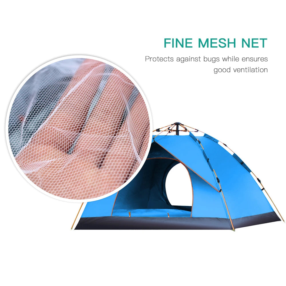 Outdoor Up Tent Water-resistant Portable Instant Camping Tent for 1-2 People Family Tent instant up tent camping tent