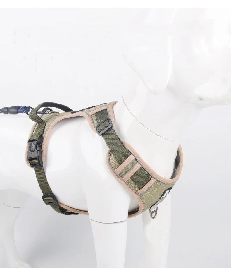 Harness Reflective Saddle Dog Adjustable Pet Harness No Pull Walking Training Small Medium Large Big Dogs Chest Strap Product