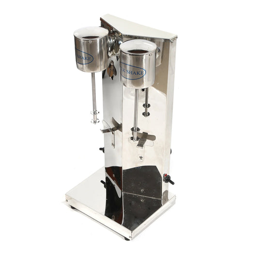 Double-Head Commercial Milk Shaker Machine Maker Ice Cream Mixer Smoothie Frappe