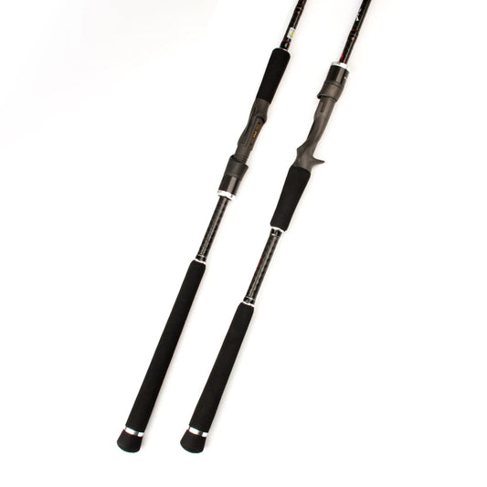 KUYING Pirate 2.58m 8'6" Carbon Casting Spinning M Medium Lure Fishing Rod Fish Cane Pole FUJI Medium-Fast Action Far Casting