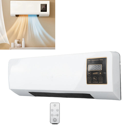 Air Cooler Air Cooler Machines Small Air Conditioner Heater Portable Wall Mounted Air Conditioning Hot Fan for Bathroom Bedroom