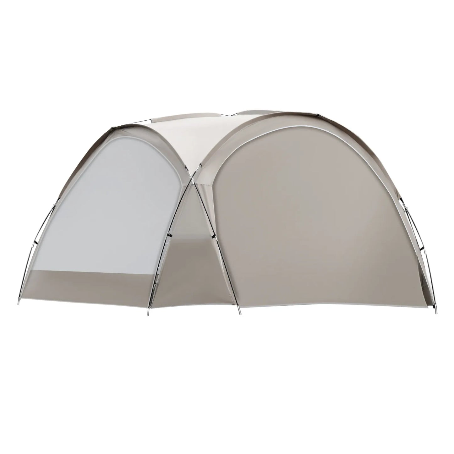 4.2*4.2*2.3m Outdoor Camping Beach Tent Glass Fibre Oxford Cloth Portable Tents Capacity 6-8 People