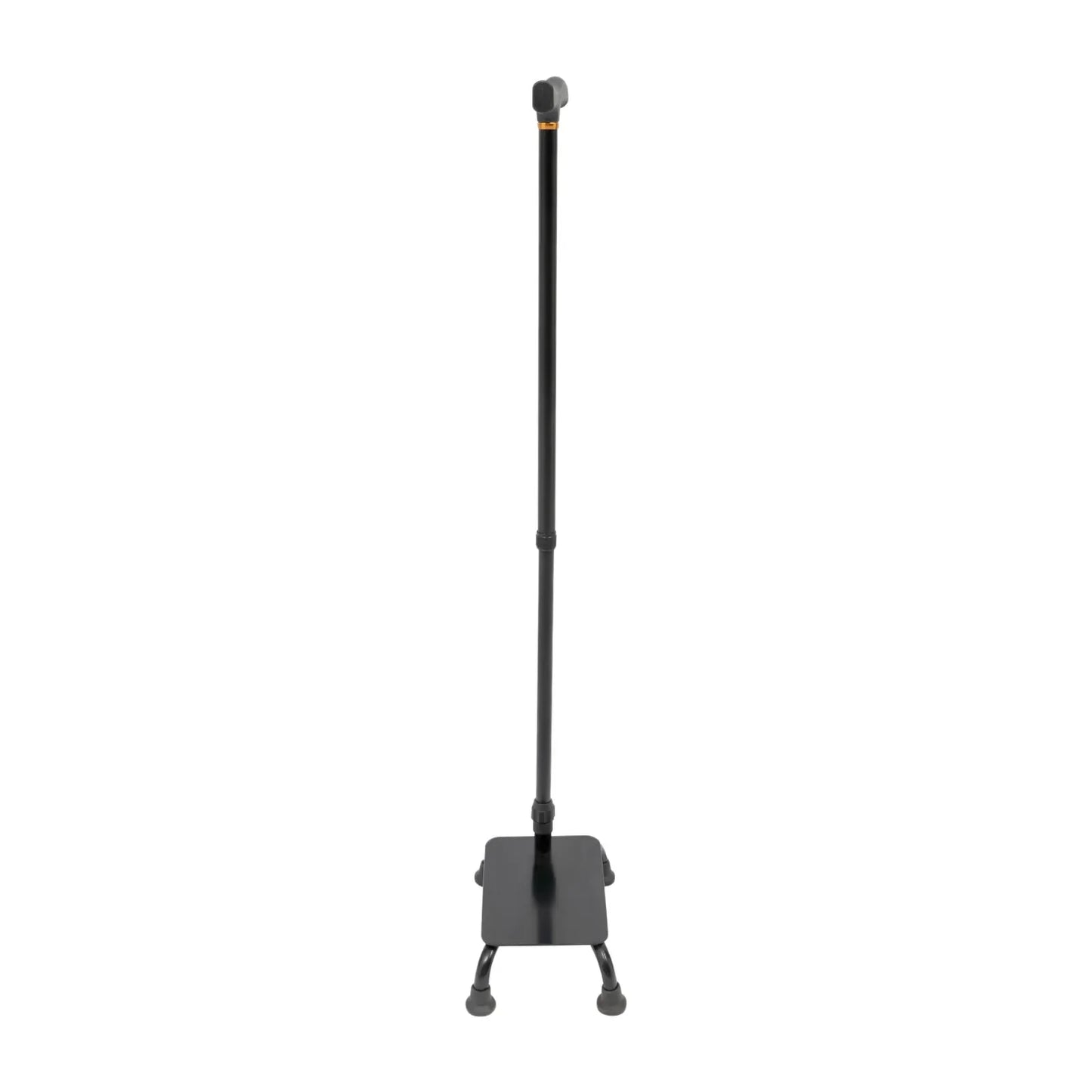Stair Climbing Assist Cane Adjustable Height Walking Stick w/ Anti-Slip Base 85-105cm Lightweight Aluminum Alloy Aid for Elderly