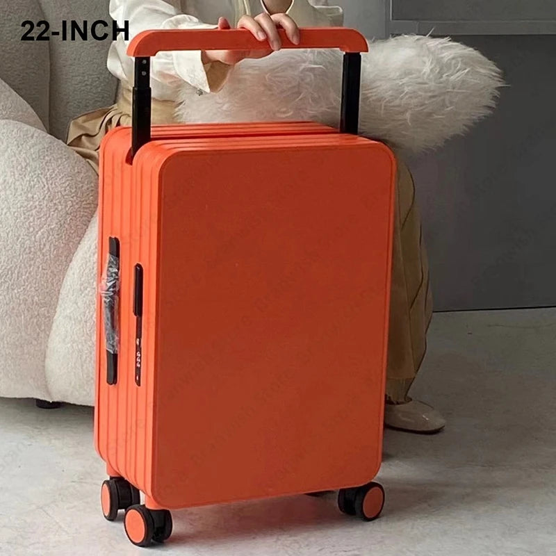 Basics Suitcase Trolley Case With TSA Lock Travelling Suitcase Wide Trolley Luggage With Spinner Wheels 22Inch Rolling Luggage