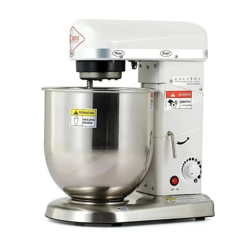 220V 7L/10L Electric Stand Professional Dough Mixer Commercial Household Planetary Mixer Egg Beater Bread High Quality Mixer