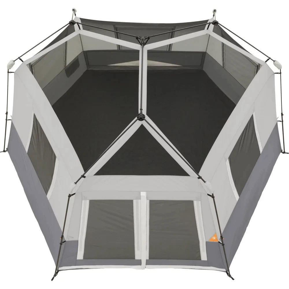 8-Person Instant Hexagon Cabin Tent, 36.04 lbs
