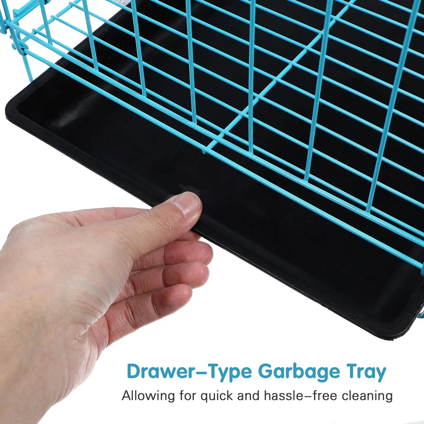 Pet Cage House Small Dog Kennel Indoor Metallic Line Folding Child Cages for Dogs